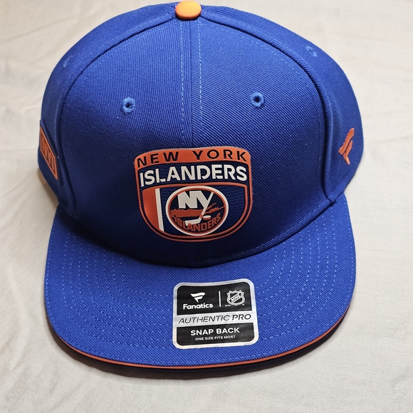 Fanatics Other - New York Islanders NHL Fanatics Authentic Pro Royal Blue Snapback Hat Cap‎